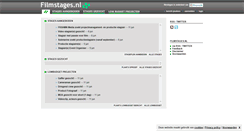 Desktop Screenshot of filmstages.nl