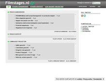 Tablet Screenshot of filmstages.nl